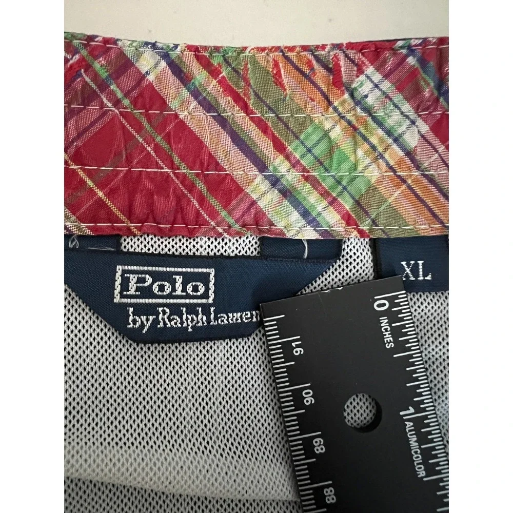 Polo Ralph Lauren XL Marine Blue Board Short Lined Swimsuit Trunks Swimwear